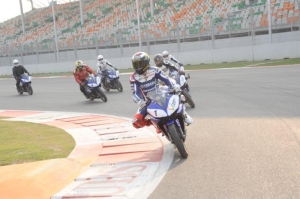 Jorge Lorenzo's exhibition laps may remain the only two wheeled laps of the Indian Circuit.