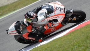 Biaggi's first day on the Ducati was cut short due to bad weather in Mugello.